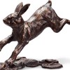 SPI Home Running Rabbit Garden Sculpture – Aluminum Wildlife Decor for Outdoor or Patio Display, 9.5" H - 3 of 3
