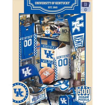 MasterPieces 500 Piece Puzzle - Kentucky Wildcats Locker Room - 15"x21"