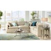 Uttermost Traditional Birch Wood Round Accent Table 24" Wide Brown Glazed Poured Concrete Tabletop for Living Room Bedroom House - 2 of 4