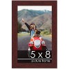 PosterPalooza | Photo Size Classic Modern Brown Frame - UV Acrylic, Foam Board Backing, Hanging Hardware - 3 of 4