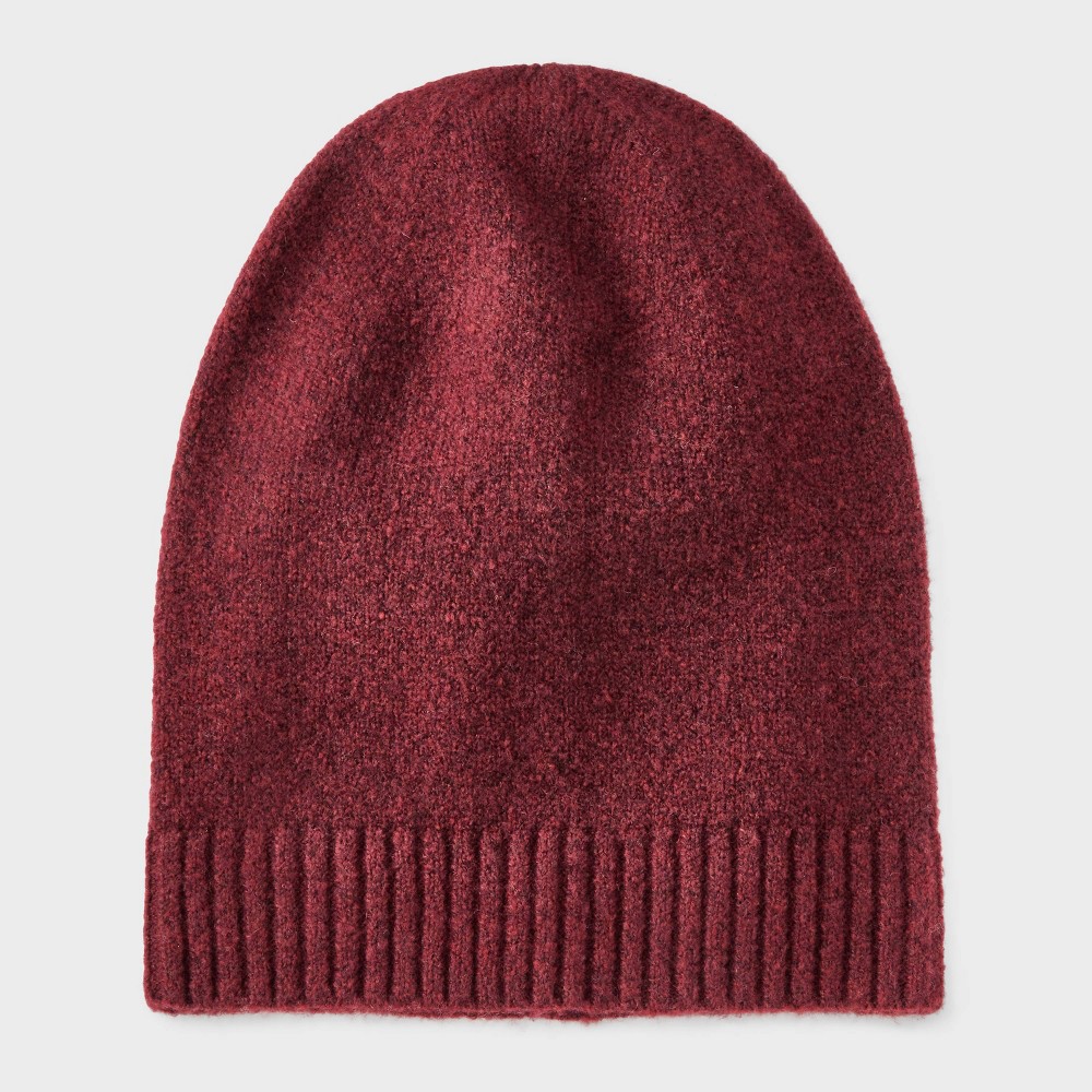 Cashfeel Cuffless Beanie - A New Day™ Dark Red