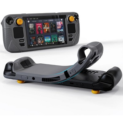Steam Deck 64GB LCD+保護ケース2種+microSD512 Transparent Shell Series for Steam Deck LCD