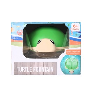 Sunny Days Turtle Fountain - Dark Green - 1 of 4