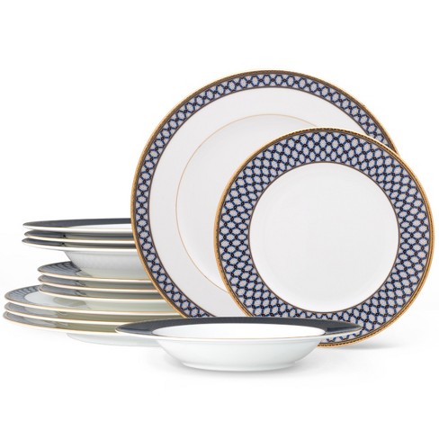 Splendor Round 12-piece Dinnerware Set, Service for 4