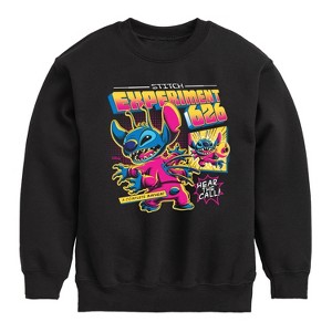 Boys' - Disney - Lilo & Stitch Graphic Long Sleeve Fleece Sweatshirt - 1 of 4