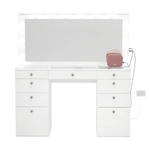 Jelena Lighted Makeup Vanity - Boahaus - 1 of 4