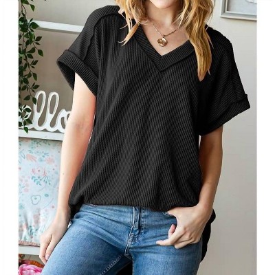 Women's Urban Ribbed Top - HEIMISH USA