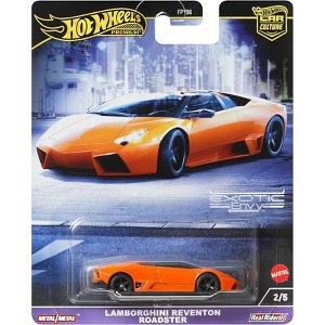 Hot Wheels Lamborghini Reventon Roadster Car Culture Exotic Envy Premoum - 1 of 4