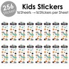 Big Dot of Happiness Happy Fall Truck - Harvest Pumpkin Party Favor Kids Stickers - 16 Sheets - 256 Stickers - 2 of 4