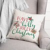 Creative Products Holly Jolly Christmas 18 x 18 Spun Poly Pillow - 3 of 3