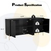CLIHOME 30.12 in. H 4-Door Utility Storage Cabinet with Adjustable Shelves - 4 of 4