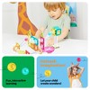 PICASSO-TILES Marble Run Magnetic Tiles for Kids, 45PCS, Mini Construction Magnet Tiles Race Track Building Blocks STEM Toy - 4 of 4