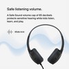 Belkin Soundform Mini Wired Headphones For Kids With Built-In Microphone Black, AUD004btBK - 4 of 4