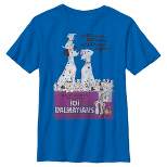 Boy's One Hundred and One Dalmatians Retro Poster T-Shirt