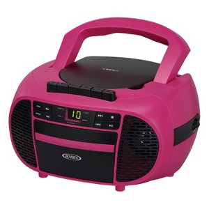 JENSEN® Portable CD Music System with Cassette Player/Recorder and AM/FM Stereo Radio, CD-550 - 1 of 4