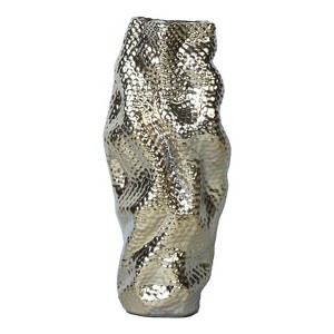 NicBex Ceramic Vase Home Decor with Texture Design Irregular Wave Shape Modern Vase for Centerpieces for Dining Room, Living Room, Office - 1 of 4