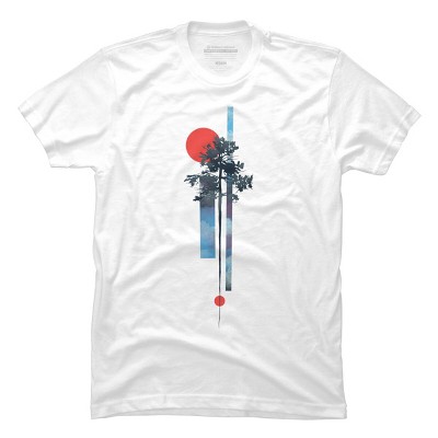 Men's Design By Humans Abstract Nature By airiestudio T-Shirt