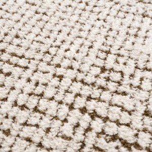 Hauteloom Keita Cream & Brown Area Rug - 1 of 4