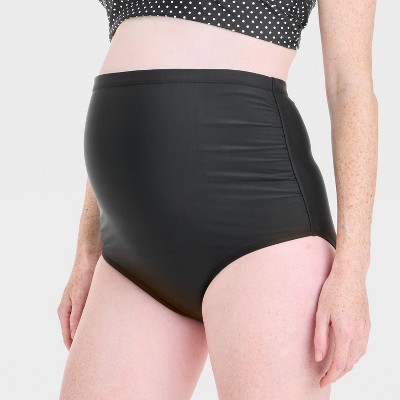 Extra High-Rise Maternity Swimsuit - Isabel Maternity by Ingrid & Isabel™ Black