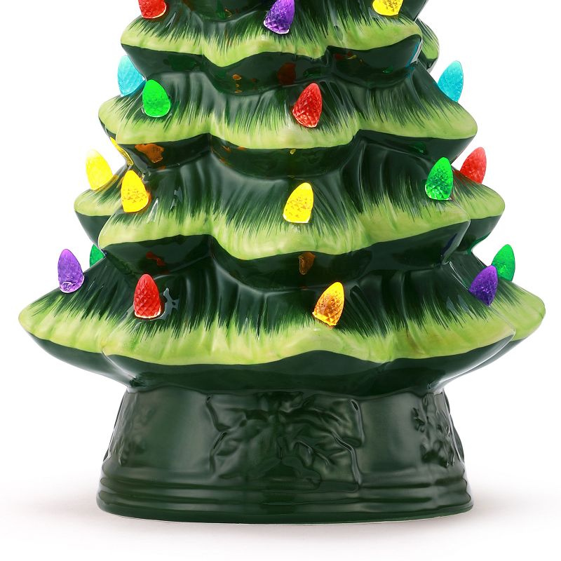 Mr. Christmas Nostalgic Ceramic LED Christmas Tree, 5 of 9