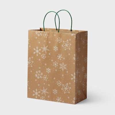 Small Glittered Chevron Gift Bag - Spritz™ : Target