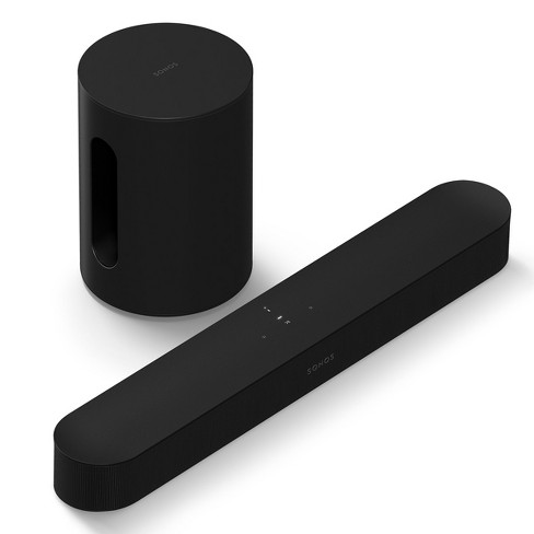Sonos Entertainment Set With Beam 2, Soundbar And Sub Wireless Subwoofer (black) : Target