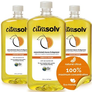 Citra Solv Concentrated Cleaner & Degreaser, Deodorizer, Home & Outdoor, Adhesive Remover, Natural Orange Oil - 1 of 4