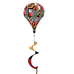 Briarwood Lane Hot Air Balloon Wind Twister 54x12 Maryland Crabs Summer For Summer Balloon - 1 of 2
