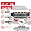 AMERICAN MODIFIED Armor Grille with Off Road Lights for 2018-2020 Ford F150 - 4 of 4