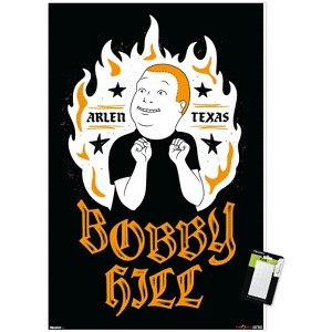 Trends International King of the Hill (1997) - Bobby Hill Arlen Texas Flame Unframed Wall Poster Prints - 1 of 4