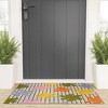 Alisa Galitsyna Playful Flowers 1 Welcome Mat - Deny Designs - 2 of 3