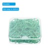 Unique Bargains Drop-Shaped Metal Prevent Tearing Pages Home Office Paper Clip 150 Pcs - 4 of 4