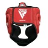 RDX Sports Head Guard Aura Plus T-17: Boxing, MMA, Sparring, Protective Gear, Impact Absorption, Adjustable Fit, Durable, Training Equipment - 4 of 4