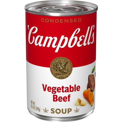 Campbell's Condensed Vegetable Beef Soup - 10.5oz