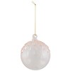 Northlight 3" Pink Iridescent Glass Christmas Ball Ornament - image 2 of 4