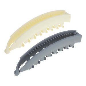 Unique Bargains Women's Fashion Banana Hair Clips 2Pcs - 1 of 4