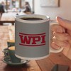 Worcester Polytechnic Goat Ceramic Coffee Mug Novelty Gift Mugs for Coffee Tea and Hot Drinks 11oz White - 4 of 4