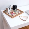 Holli Zollinger Poppy Wild Square Bamboo Tray - Deny Designs - 2 of 2
