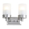 Kylan Two Light Sconce - Nickel - Safavieh - image 3 of 4