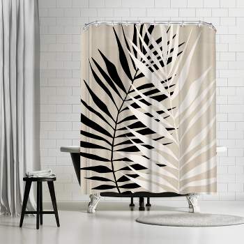 Americanflat 71X74 Landscape Shower Curtain by Pi Creative Art