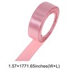 Unique Bargains Ribbons for Crafts Satin Multipurpose for Gift Wedding & Hair Accessories Polyester 866.14"x0.98" 1 Pc - 3 of 4