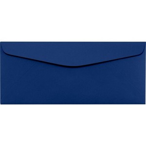 LUX #10 Regular Envelopes (4 1/8 x 9 1/2) 50/Pack Navy (LUX-4260-103-50) - 1 of 2