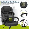 BestMassage Big and Tall Office Chair Desk Chair with 500 lbs Weight Capacity & PU Leather Upholstery  Task Computer Chair for Heavy People - 4 of 4