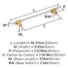 Amerock Urbanite Cabinet or Drawer Pulls - 2 of 3