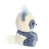 Aurora Medium Peony Panda Enchanted Sparkling Stuffed Animal Blue 9.5" - 3 of 4