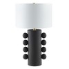 Hudson and Canal Tall Ceramic Table Lamp with Fabric Shade - 2 of 4
