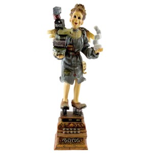 Boyds Bears 7.25 In Ms Pleasant...May I Help You? Folkstone Figurines - 1 of 3