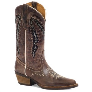 Women's Wo's Cowgirl Leather Boots - Forastero - 1 of 4
