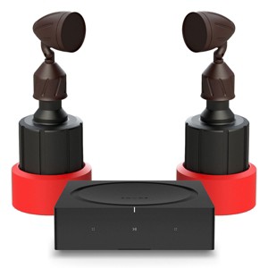 Rockustics Cherry Bomb Outdoor Speakers (Pair) with Amp Wireless Hi-Fi Player - 1 of 4