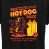 Women's - Instant Message - Hot Dog Race Short Sleeve Graphic T-Shirt - 2 of 4